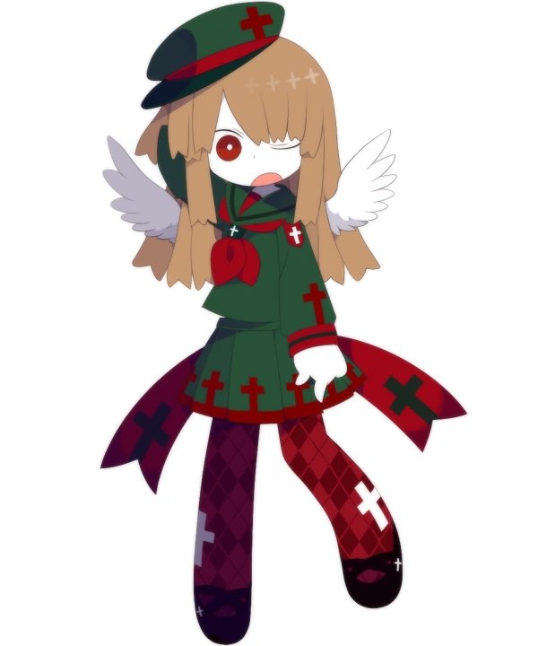 ilovemapletrees's tweet photo. @autohematophagy Its kinda easy to mistake look at the hat and colors and everything https://t.co/hRkH695Xi0