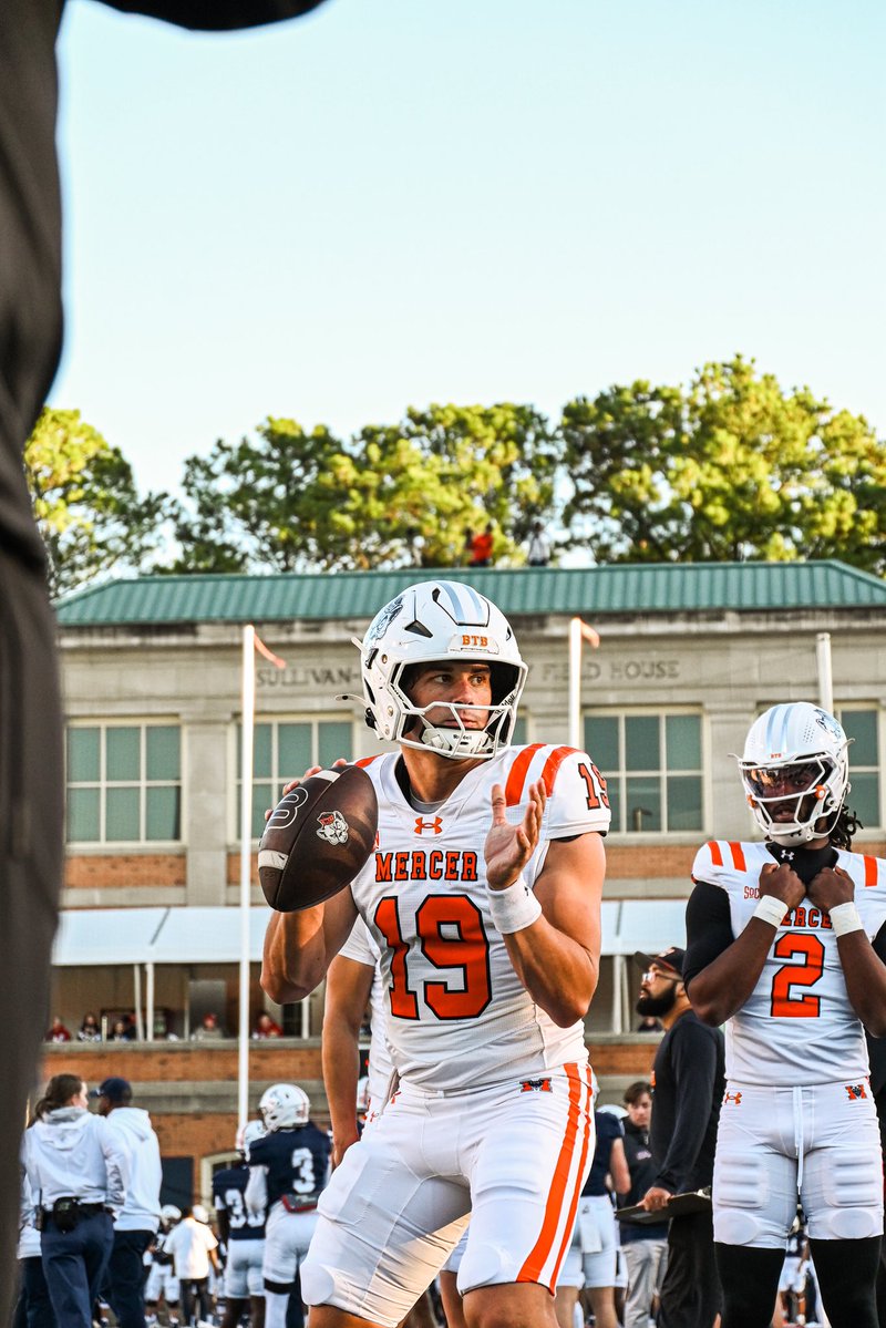 MercerFootball's tweet photo. Kickoff from Birmingham coming up!

#ATTACK https://t.co/S4QGNFTmiY