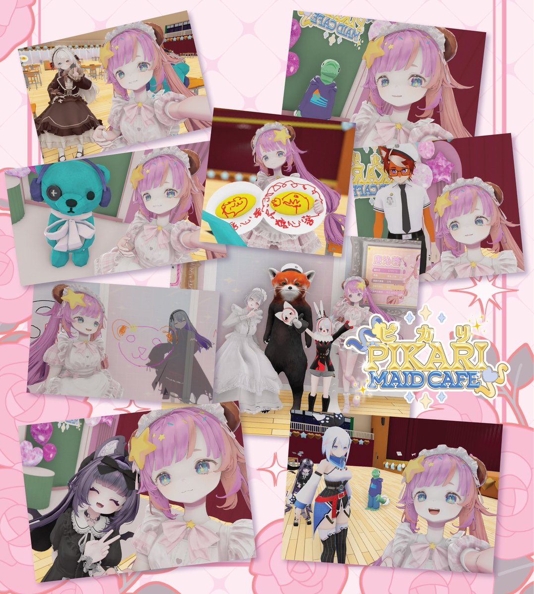Donuteatdoodle's tweet photo. 好多謝大家今日黎 #PIKARIMAIDCAFE 💜💜
好多謝女僕長大人準備左咁多野！
糖糖女僕初體驗 🥳覺得超好玩呀💜

好可惜去到最後VR暈 
影唔哂咁多位同學 😭
下次有機會一定要再影！
如果有同糖糖影相既同學記得send番比我！！
#迎真創意學院 #HKVSSC https://t.co/LlKpOGqrLA