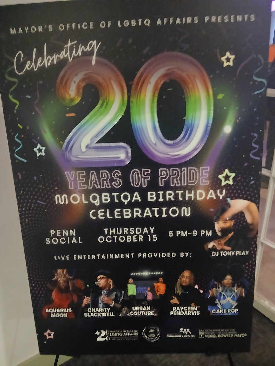 afronews's tweet photo. Washington, #DC, marked 20 years of its Mayor’s Office of #LGBTQ Affairs with a celebration honoring activists who helped advance #LGBTQrights, protections and visibility. https://t.co/ToGULTBfOm https://t.co/0nqsu9fjUh