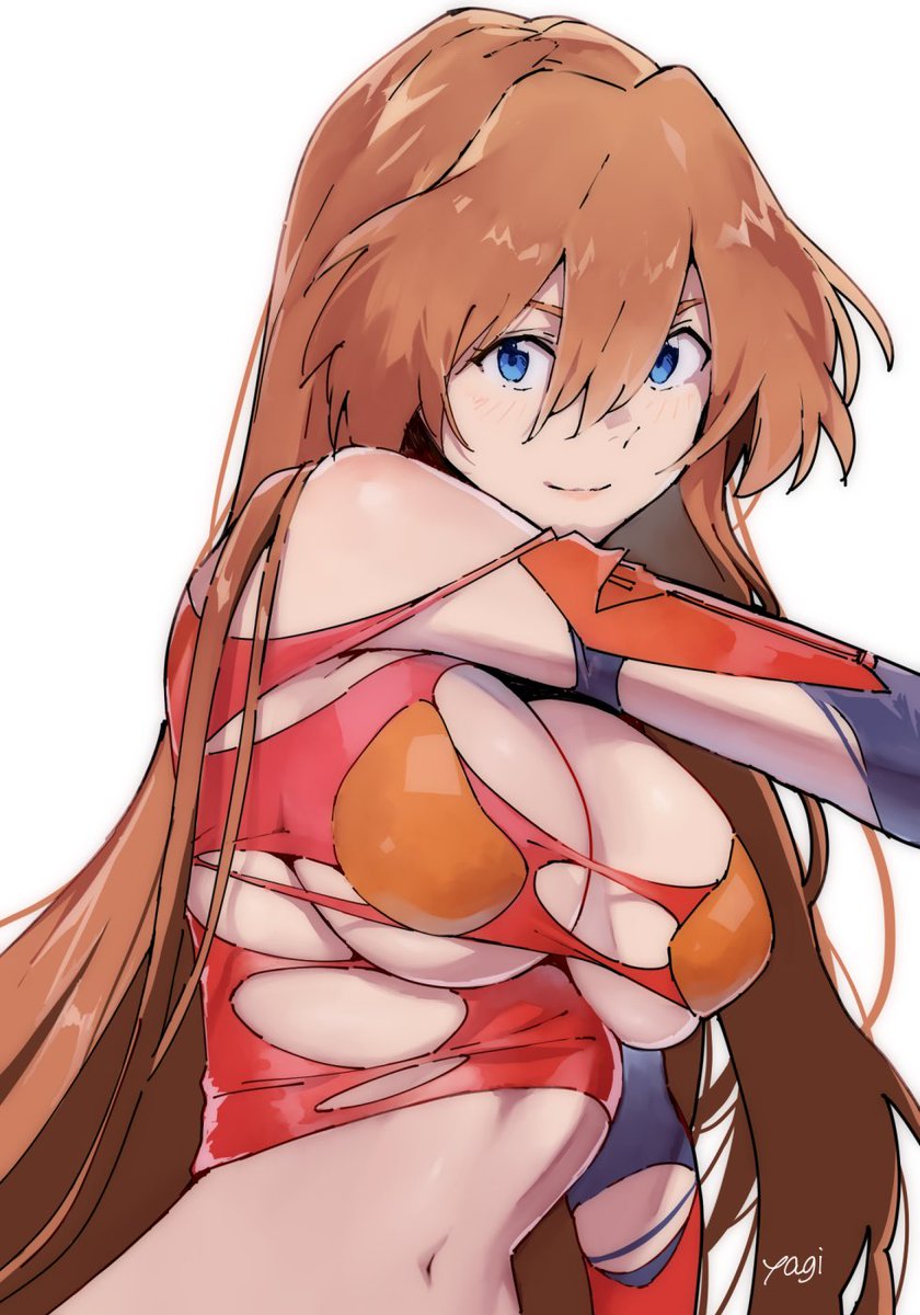 yagisawateru's tweet photo. 下乳アスカ https://t.co/2On6g3Hg2Q