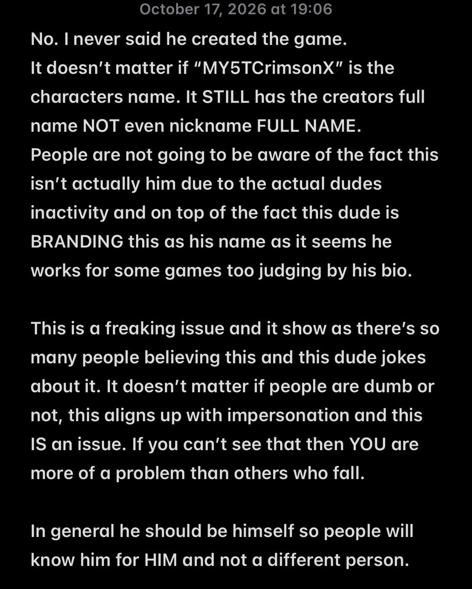 ClockTap's tweet photo. @NOCTURNALDisori @MY5TCrimsonX @Driftson_da You are wrong in every way and this isn’t even a forsaken issue. https://t.co/X6XsHvRZ2l