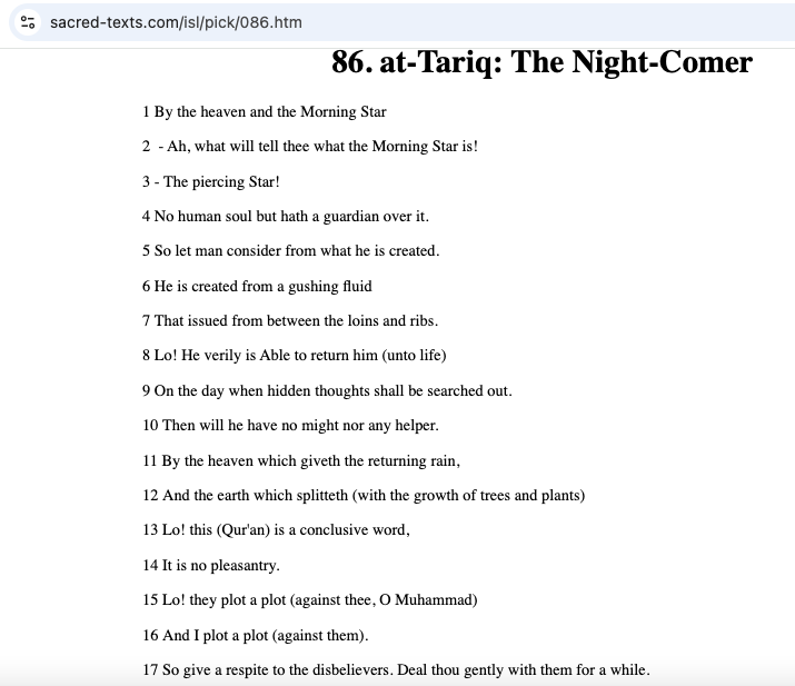 BBC__Watch's tweet photo. @ada_akpala #LibDems @LibDems A #Muslim game me a #Koran, I read much of it. It basically copies themes & thats not a problem, the problem is when Mohammed does his own work:
Yes, sacred-text have changed the format. https://t.co/sfQvyTlgGL