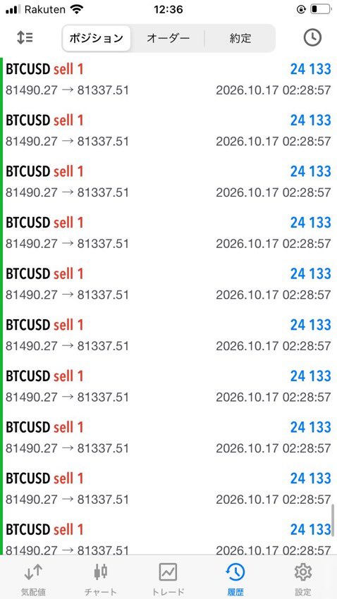 kurose_BTC01's tweet photo. BTCUSD ショート ＋241,330円💸利確

Bitcoin、思ったより伸びなかったけど利益は確保
派手じゃなくても勝ちは勝ち

通知オンにしてた人はのれた？ https://t.co/EpUv9qs64B