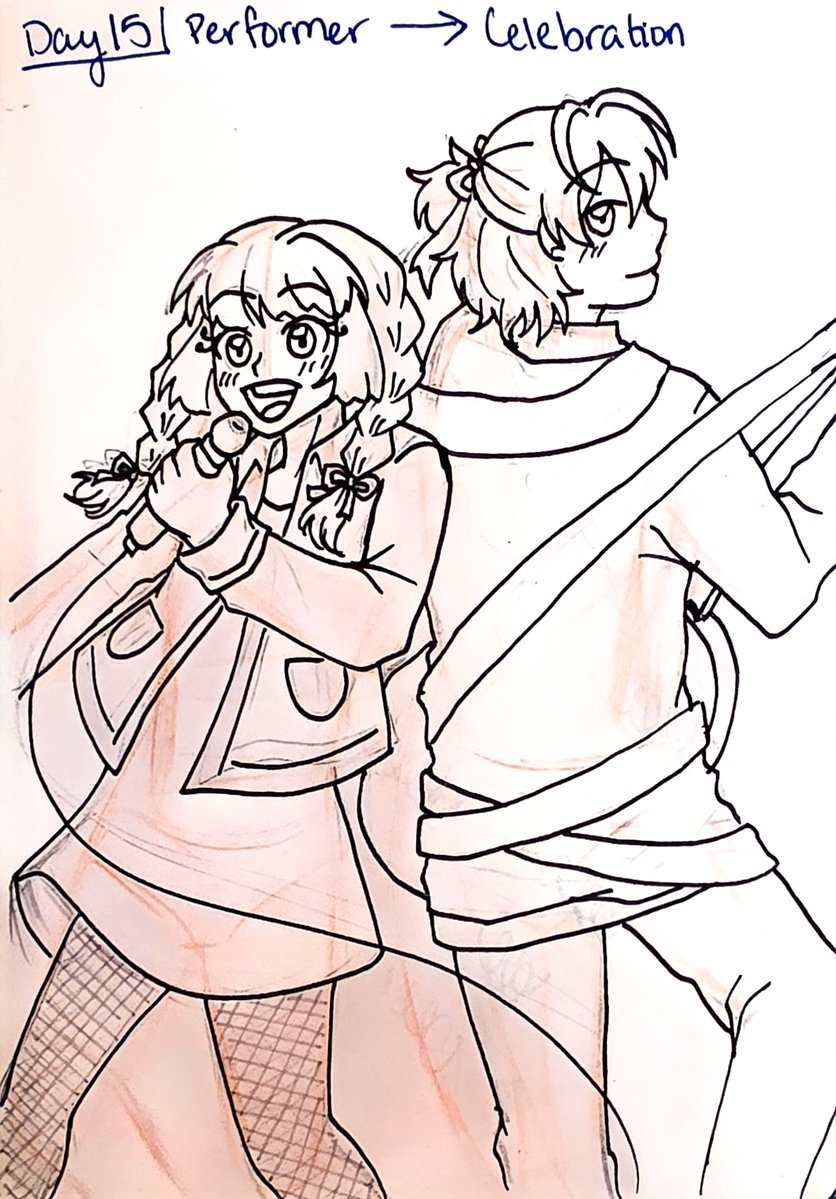 Akina16Demon's tweet photo. Out of town so I cant color but here's day 15, 16, and 17~ https://t.co/enMzvkUB9x