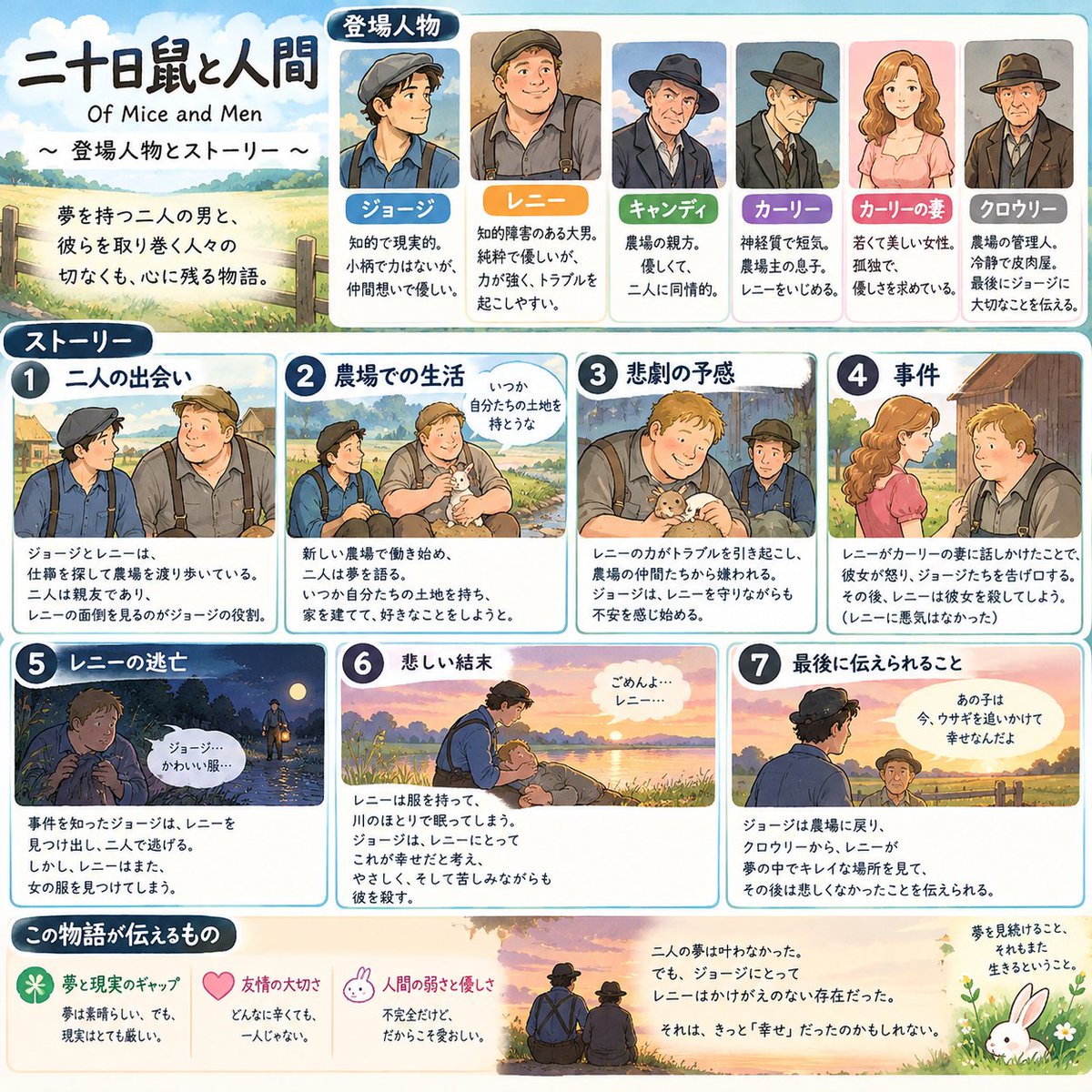 lillardon3's tweet photo. ちょっと内容おかしいけどAIに作ってもらった(ネタバレあり) https://t.co/UxgbcSfkh2
