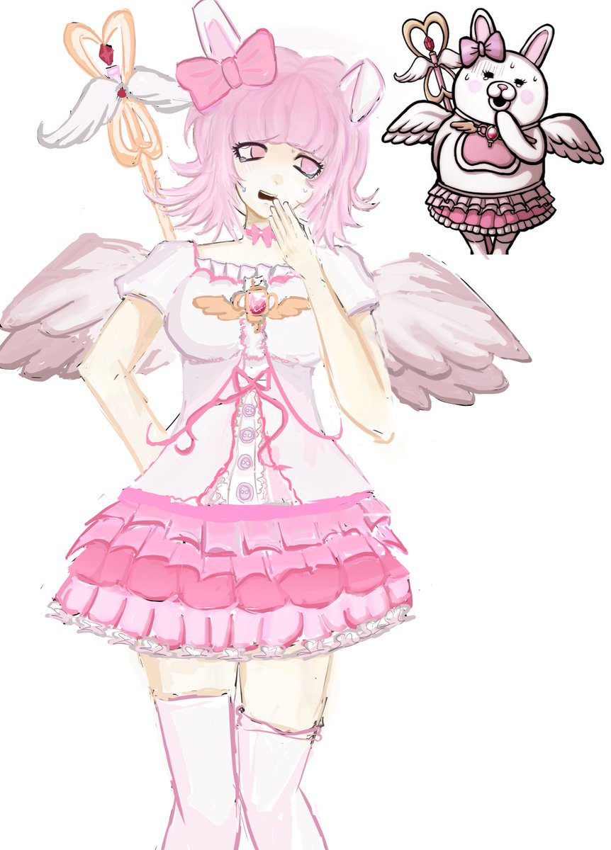 ainubie's tweet photo. Magical miracle girl chiaki aka chiaki #chiaki #chiakinanami #danganronpa #sdr2 https://t.co/LXKYKa6nZK