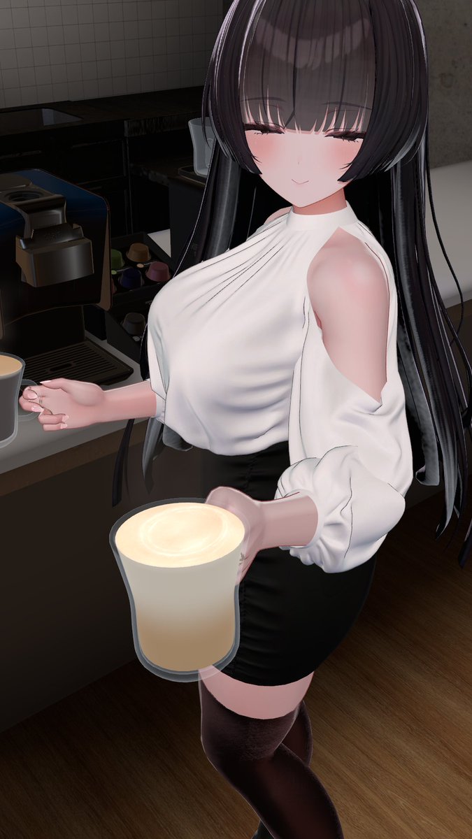 erai_ca's tweet photo. おはよ~☀☕
珍しく早寝早起きできたから、お気に入りのお洋服で朝の準備風に
#Milltina3D #ThirdPenguin https://t.co/uthdA00Vd5