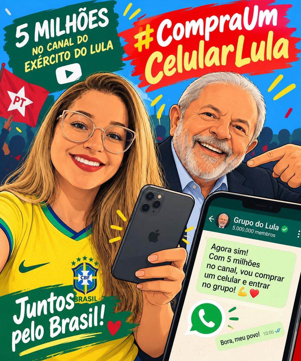 uesviana's tweet photo. #CompraUmCelularLula https://t.co/JMoUmG4VOM