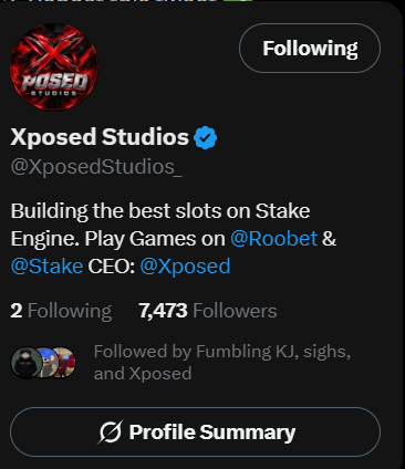 _TogiJR's tweet photo. @Xposed @XposedStudios_ @kjrmaxxing 

0x6D9e83d1B551795984594B2CDC49aA20216B8eB5

ROOBET USERNAME: kjrmax https://t.co/9nugcC7VUi