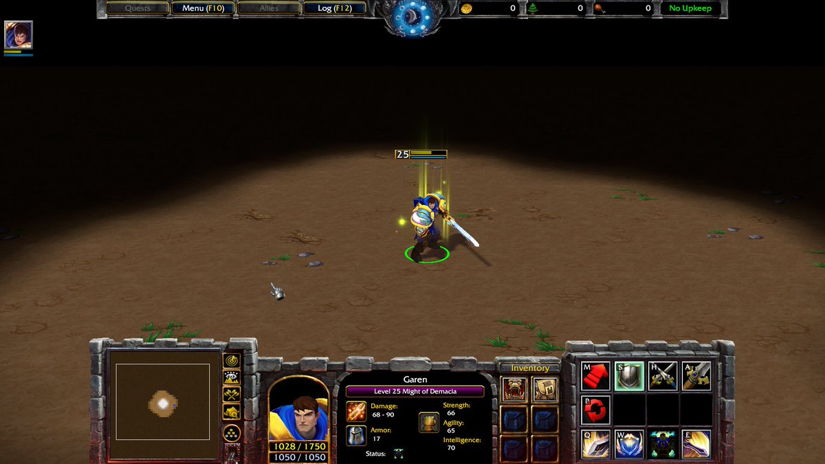 _punishedDamien's tweet photo. got bored so i recreated Garen in Warcraft 3 
(no ult cuz no ult animation) https://t.co/4lGm3pJ7t6