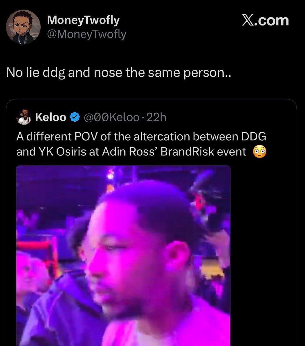 TheCulturePeak's tweet photo. Gervonta “Tank” Davis reacts to DDG’s altercations with Yk Osiris and his crew at Brand Risk https://t.co/u5q6wqYN6r