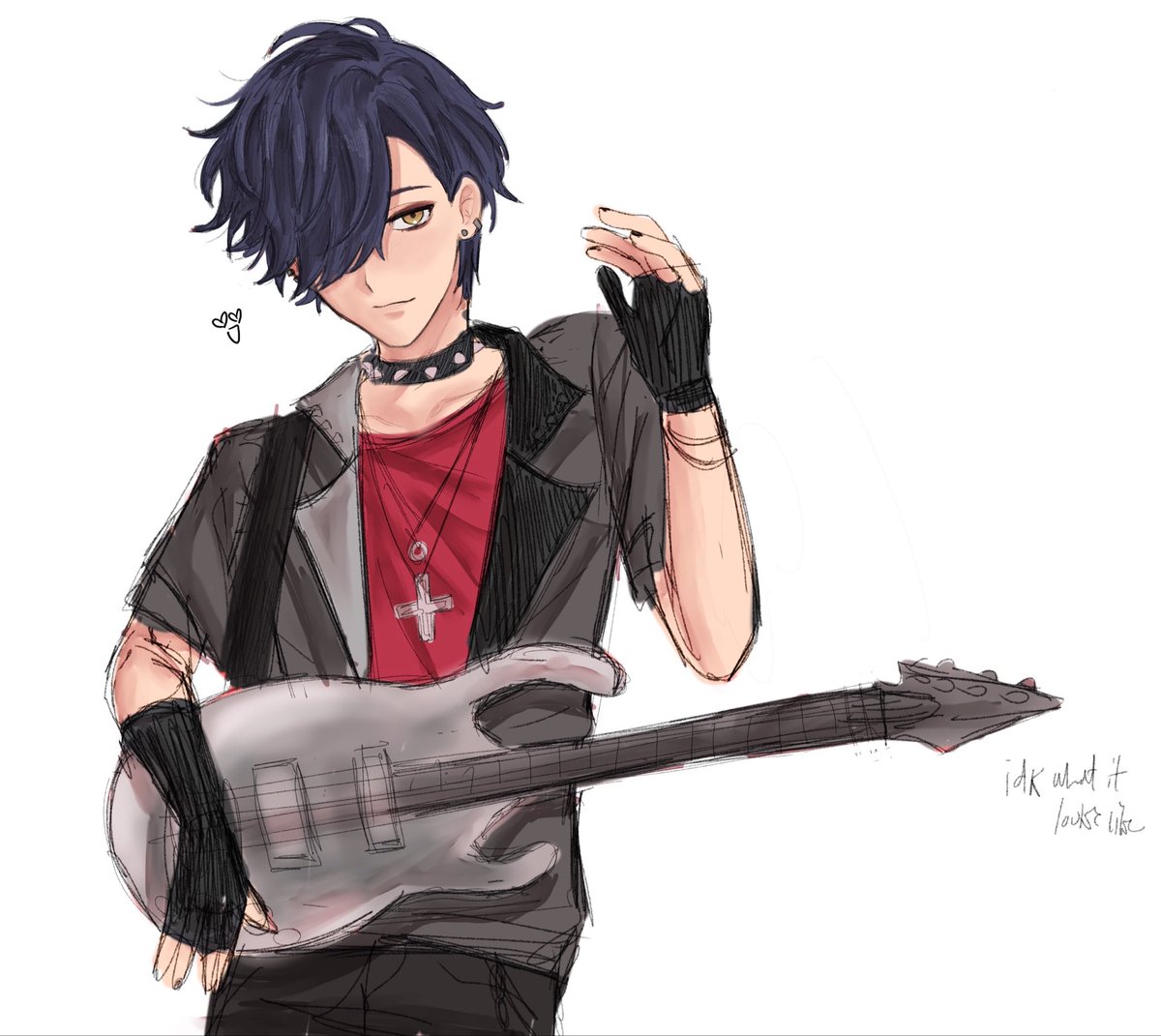 Rooishoo's tweet photo. reon doodle I did on magma! #GYROAXIA https://t.co/APsGg6Fhsz