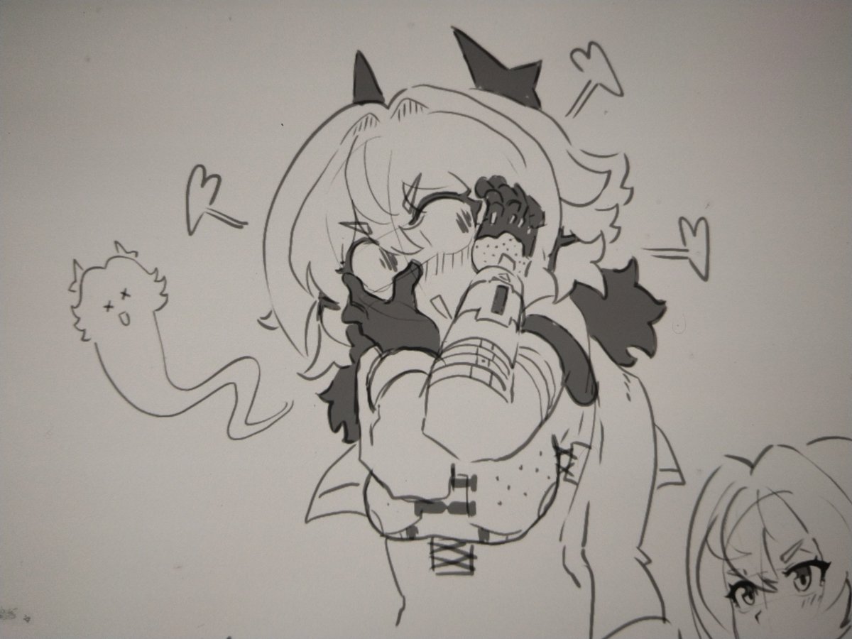 LancExists's tweet photo. For the amount of people calling her cute, stop. She can't handle it all. https://t.co/mRibehtntt