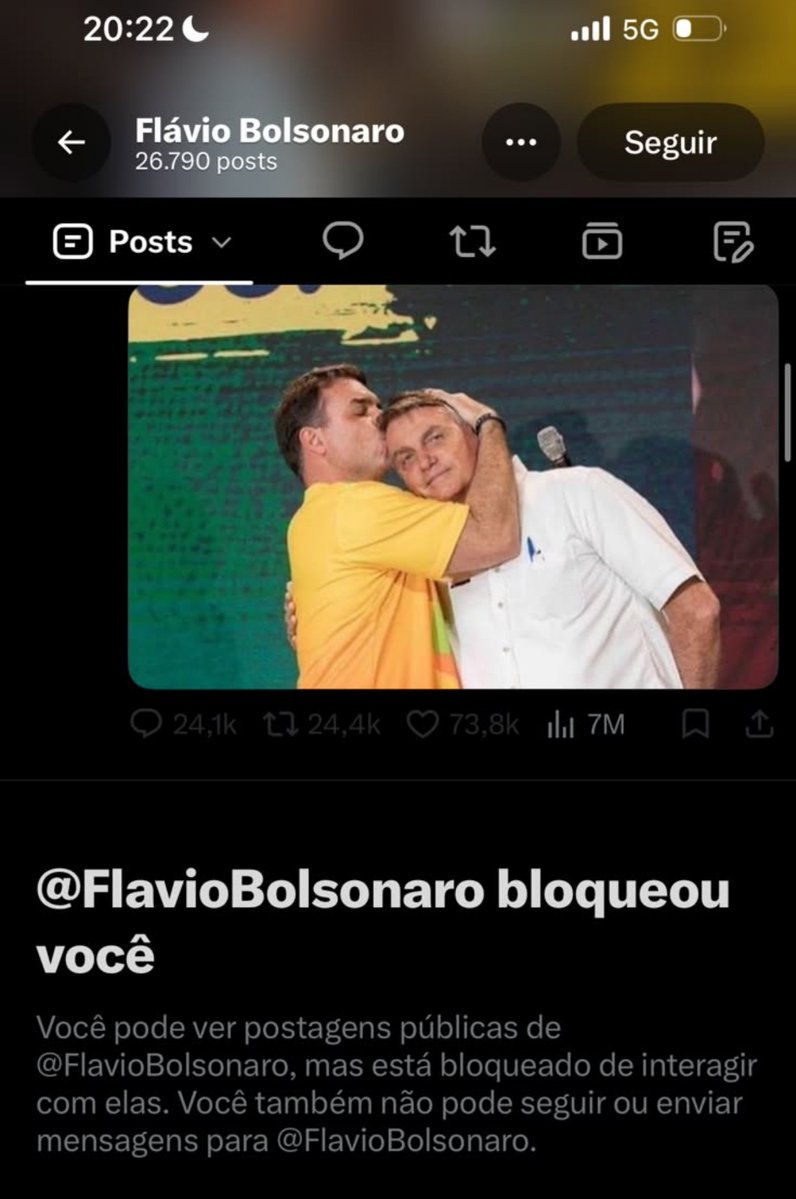 oicram2016's tweet photo. AGORA É OFICIAL! SENTIRAM O GOLPE !!!!
Tariflavio tá bloqueando geral mais uma vitória do exército do Lula 
#DesbloqueiaOJanonesFlavio https://t.co/PAohsVIq1b