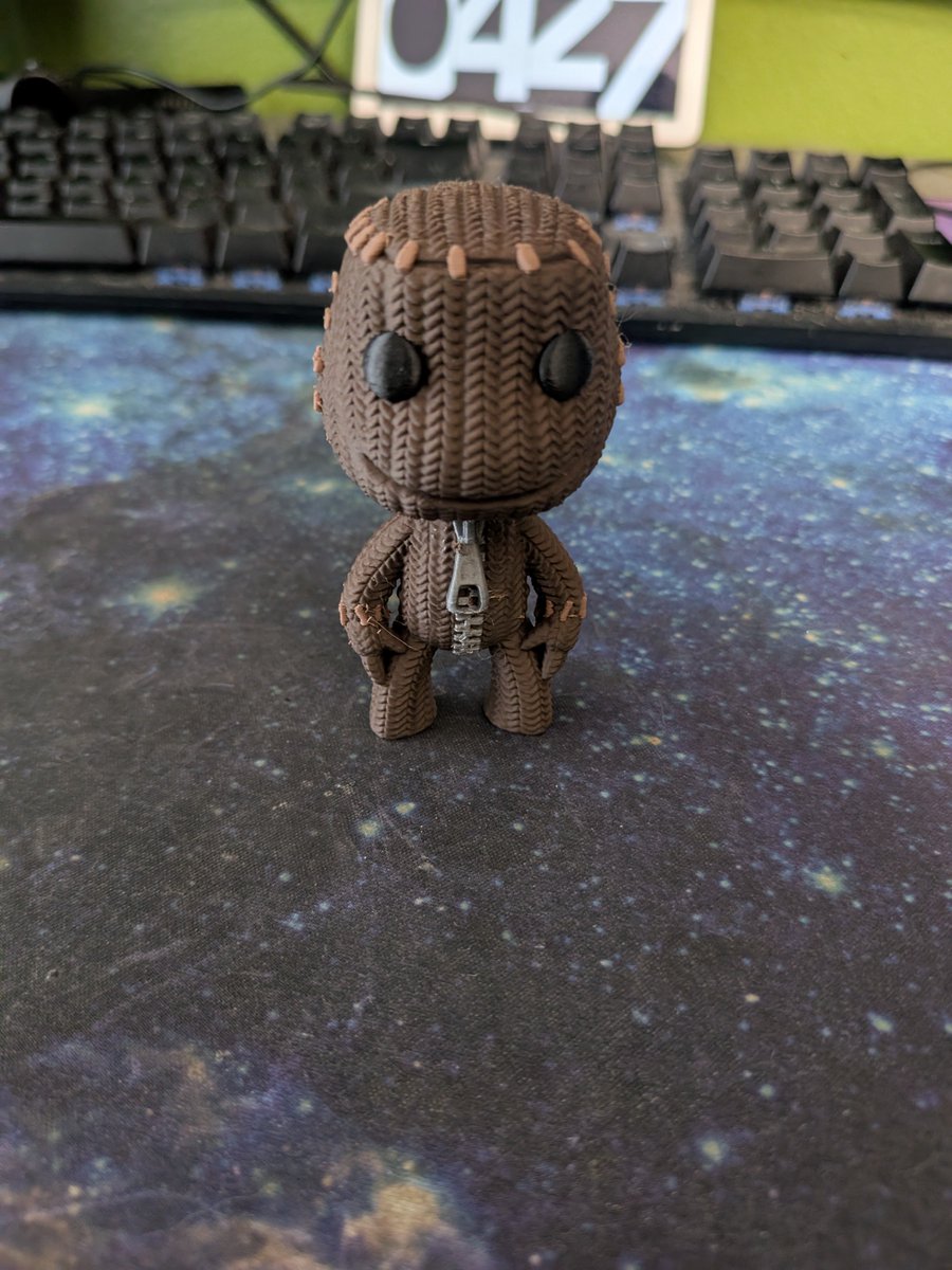 I3onkersTv's tweet photo. My little friend Josepe. It turned out so well l good. @wekster2507 does such a great job on his models. https://t.co/pOWhePsQ9K