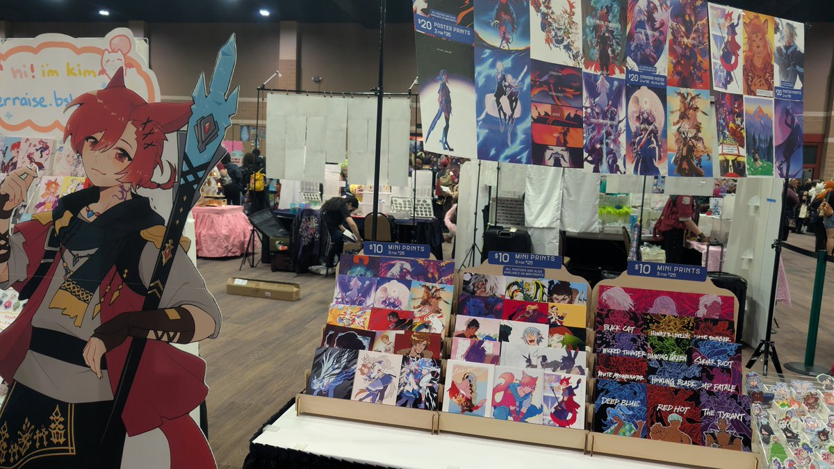 twouniquefouru's tweet photo. Artist alley pics at #GatewayFate pt3! https://t.co/psPoNUCgrI