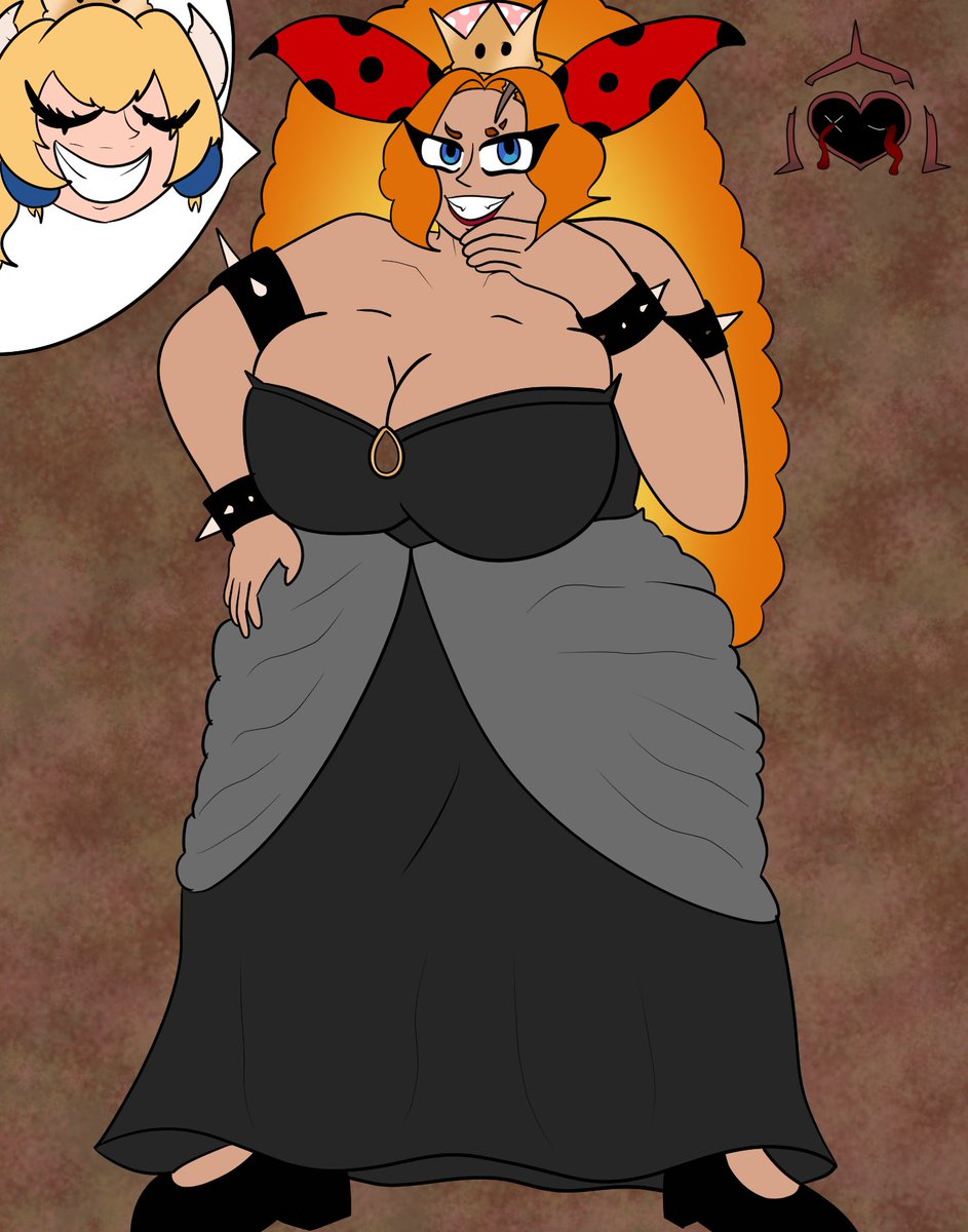 Ammael0's tweet photo. #takeovertober #possession
Day 16 and 17 : Teaching possession and FTF possession !
In one hand, Scarabella teaching her boyfriend how to possess Verosika, to enjoy a peaceful day in hell...and on the other hand, Bowsette taking a spin in Scarabella thicc body ! ~~ https://t.co/SRqhOzDDiI