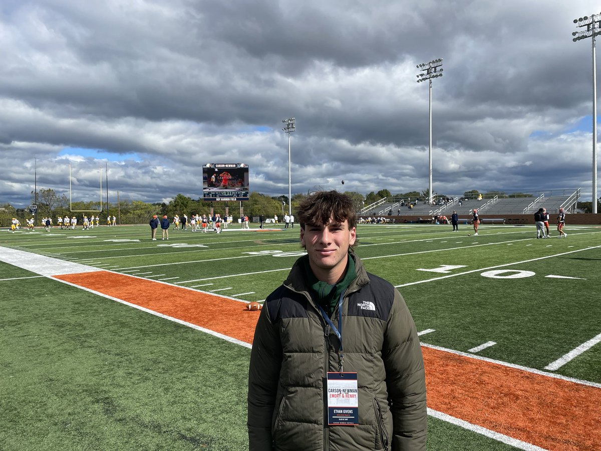 EthanGivens13's tweet photo. Had a great game day visit with @cnfootball (31-10 W), hearing from @Coach_Almond and seeing what being an @CN_Eagles is all about! Jesus and authentic Brotherhood! 

Many thanks for the conversations and discussions with @CoachAG_53, @CoachJ_Jamison, @CoachBell_08, @CoachDShreve for the inside look and tour around campus, @CoachChuckPete making me hungry and wanting some Mission BBQ. 

#TalonsUp

@FootballSba @mrcnum1 @coachcapehart @cammullins10 @BenPuglise53 @cwarnat12
