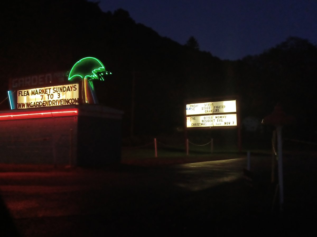 AJLeatherman's tweet photo. At the @gardendriveinpa for the new #StreetFighterMovie 

#mutantfam
#thelastdrivein
#ForMeItWasTuesday https://t.co/8uD3L3oNwj