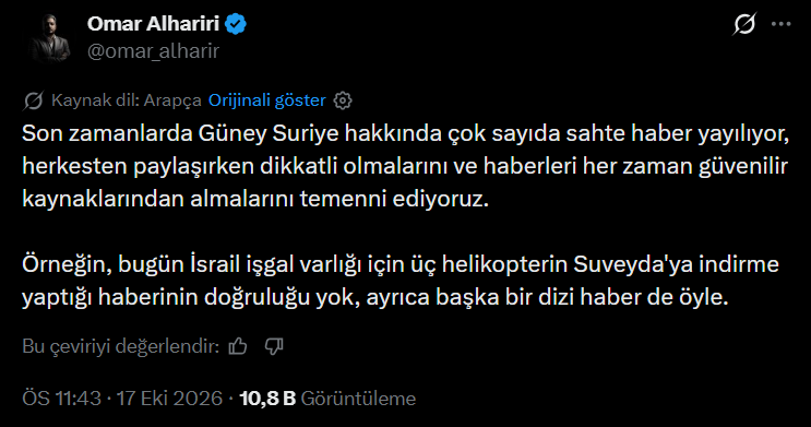edward3561's tweet photo. Omar Alhariri yalanlamış https://t.co/h54QOtJqko