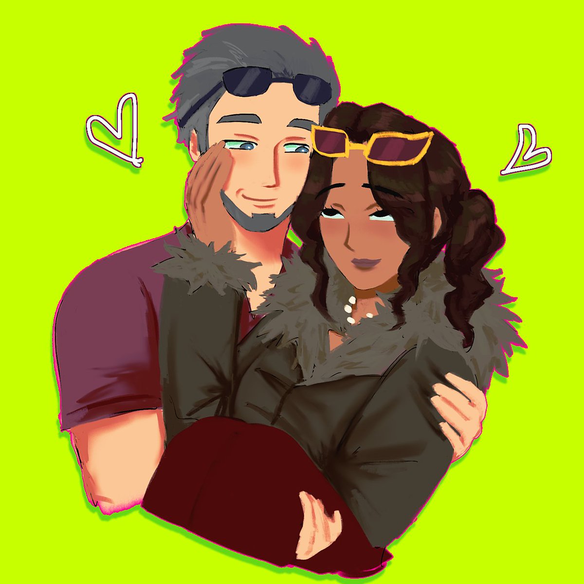 TheNi9htKni9ht's tweet photo. Some Connor x Riya art 
(Deserved better than what ONC did to them)

Big thanks to @SY_JUK 

#disventurecamp #dctwt #disventurecampfanart #conriya https://t.co/qO6geGHOXb