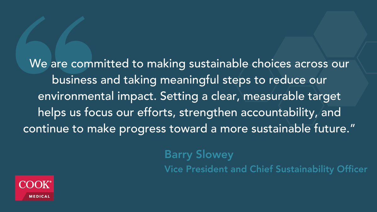 CookMedical's tweet photo. Cook Medical has set a target to reduce operational Scope 1 and 2 greenhouse has emissions by 35% by 2035. 

Read more about the commitment: https://t.co/jN2mYAPmE3 https://t.co/X4baTKuYjS