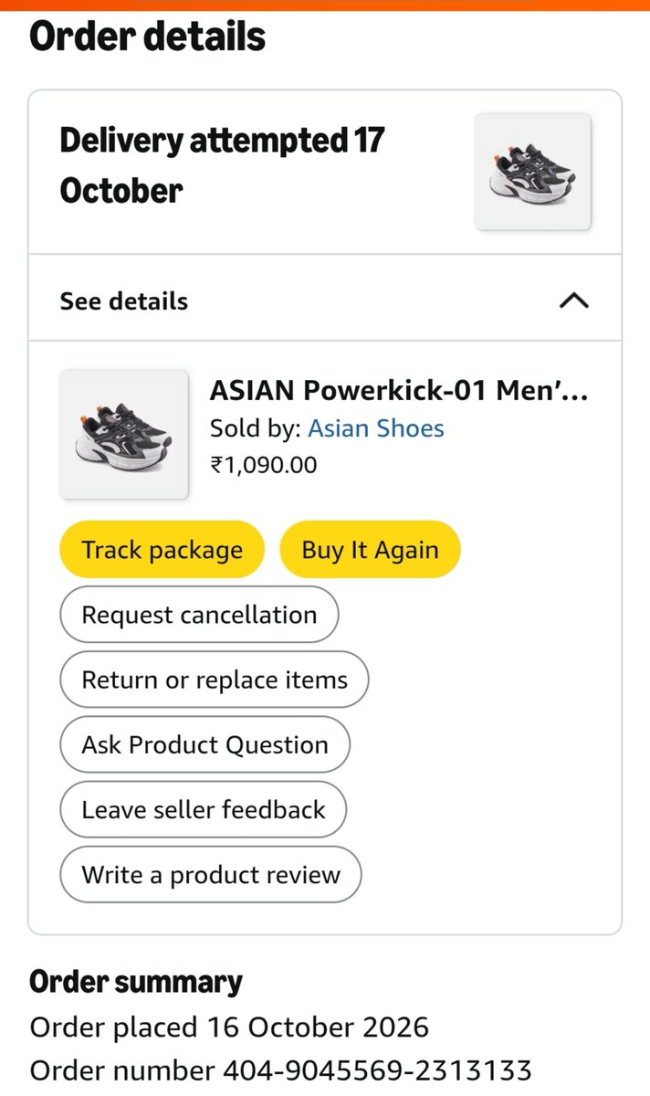TrafficCHN's tweet photo. Worst service from @amazonIN giving fake updates on delivery and I didn't receive my order yet ???? @JeffBezos @jagograhakjago https://t.co/aI0bFf7WPv