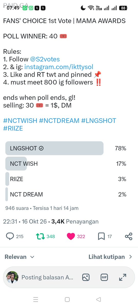 4SHOBOIZ13's tweet photo. @S2votes #LNGSHOT https://t.co/4Wo3aJYnUR