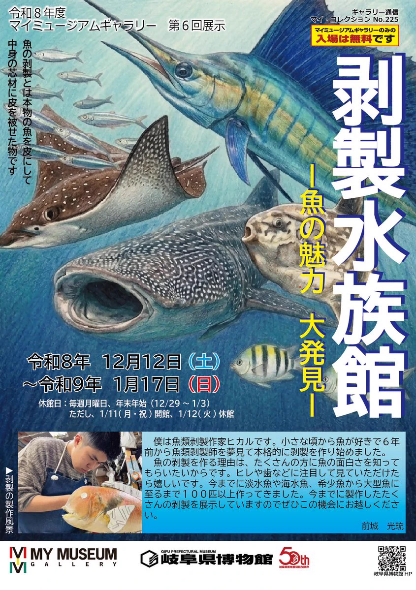 【1点限定作品】双頭人魚の剥製展示箱 岐阜県博物館【公式】 on X: 