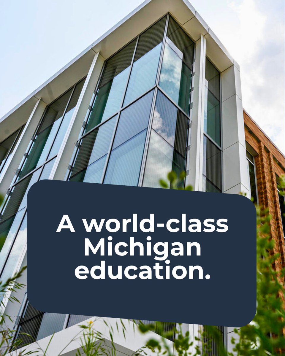 UMichOnline's tweet photo. A big dream doesn't have to mean a big move!

Earn your Master of Applied Data Science from the University of Michigan without putting your life or career on hold.

Offered fully online through @umsi, this program gives you the opportunity to build in-demand skills in data science, AI, and machine learning from wherever life takes you.

Ready to move forward without moving away? Explore the program and take the next step toward your Michigan degree: https://t.co/R0cms3qoRn

#MichiganOnline #GoBlue #DataScience