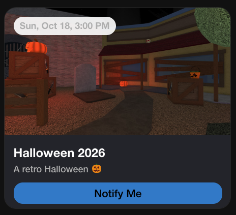 MM2Overview's tweet photo. A RETRO HALLOWEEN, TOMORROW... https://t.co/JoDcu0g21d