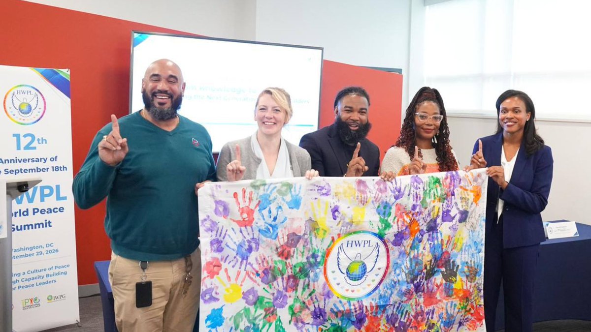 afronews's tweet photo. #HWPL ’s #DC panel brought educators, policymakers and youth leaders together to explore how schools and libraries can help young people build peace through dialogue, empathy and conflict resolution. https://t.co/MeESRh4UHb https://t.co/4Nfxd7olYT