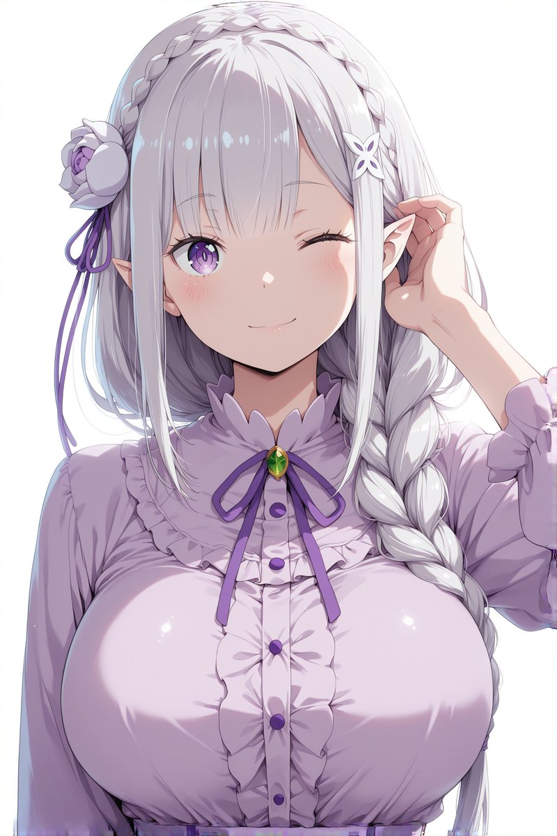HenozaiSFW's tweet photo. Emilia / エミリア ❄️

“I made this just for you. Hurry, before it melts!”

#Emilia #ReZero https://t.co/KBRPES31Rc