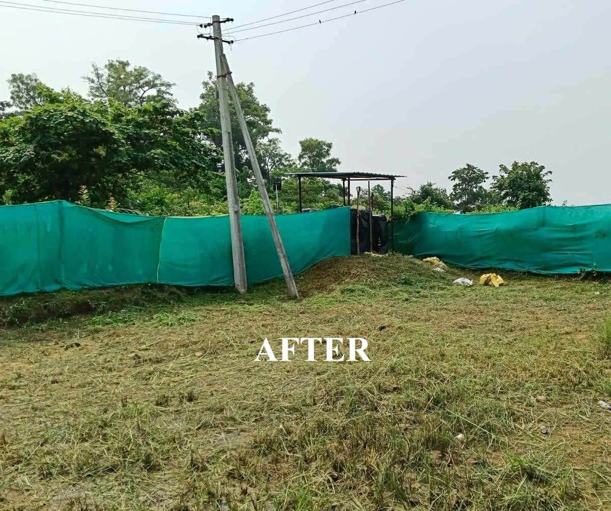 39BNCRPF's tweet photo. # 39 Bn, CRPF     
# 18th Oct, 2026     
# Special campaign 6.O    
# Cleanliness drive @ FOB Murmur camp area , Mulugu, Telangana
@crpfindia
@HMOIndia
@PIBHomeAffairs
@PMOIndia
@DARPG_GoI https://t.co/1jaHehIxfj