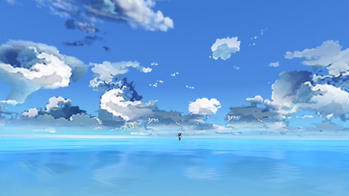 FluffiVR's tweet photo. I can’t pick up the ducks aside from that, walking on water being silly https://t.co/cvNWBMvNmk