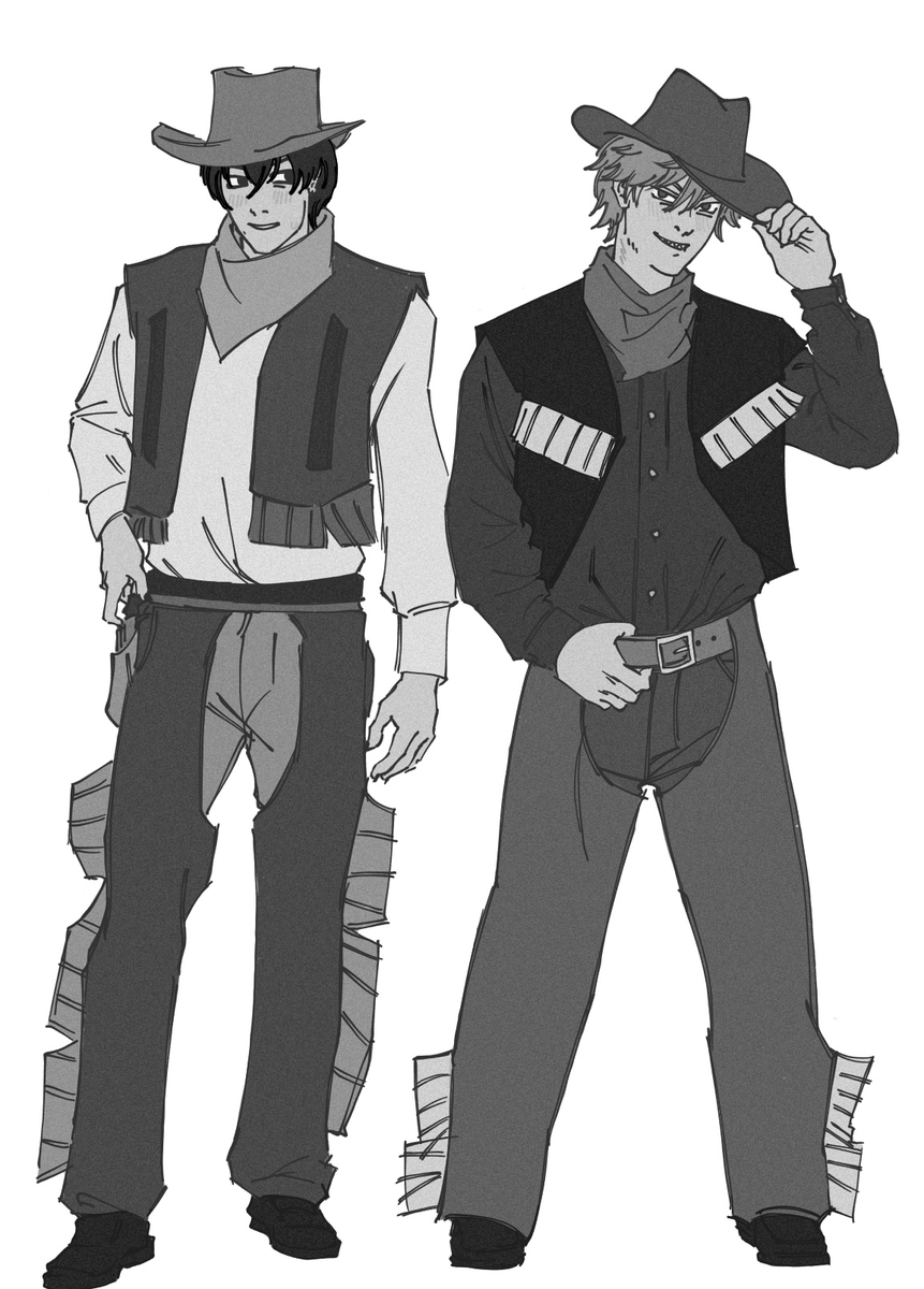 stairwelldive's tweet photo. strawpage req yoshiden

Cowboy Costumes! https://t.co/KPNszA39OX