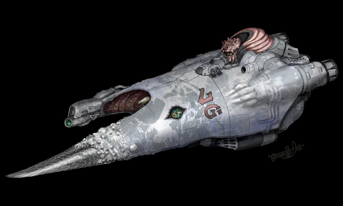 ManavuArt's tweet photo. Biohybrid ships
#イラスト https://t.co/LiYt7cYAeb