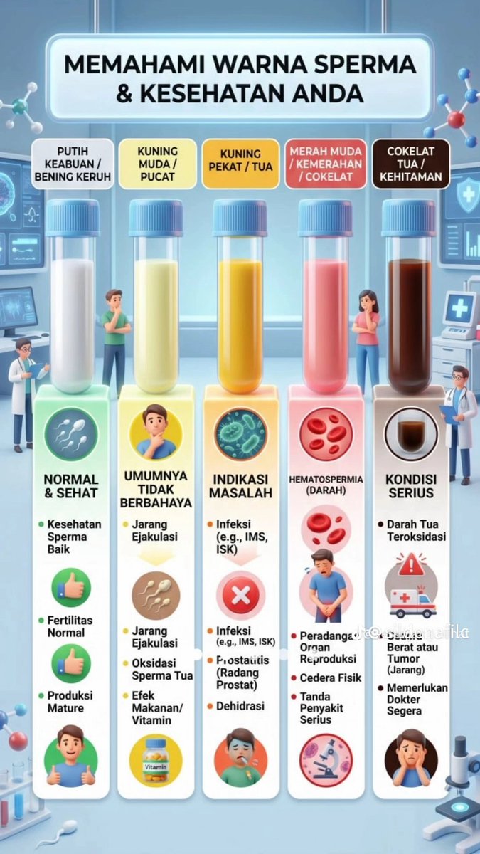 Iisherli88's tweet photo. Sperma yang sehat... https://t.co/M32a1AjVW6