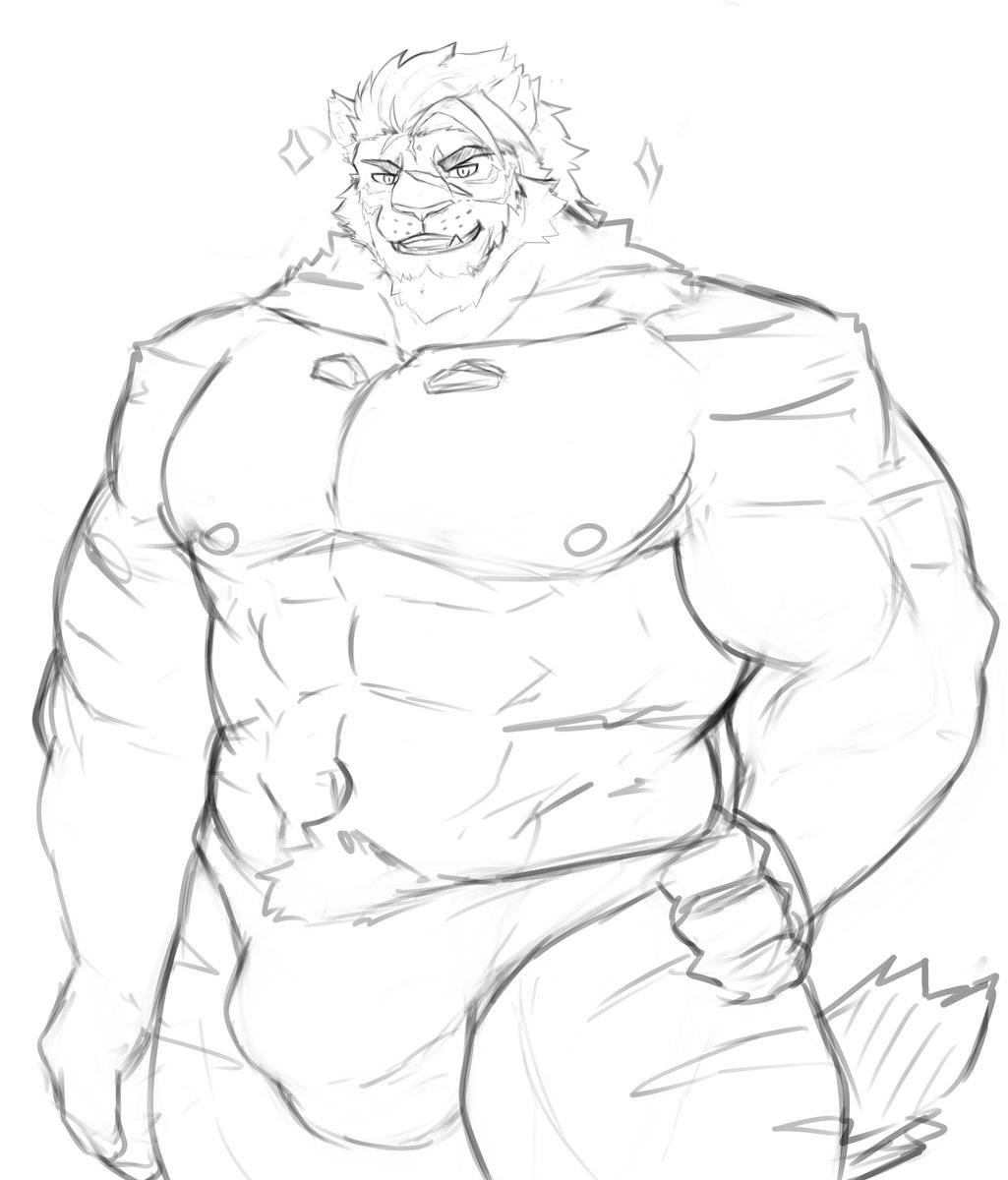 halk_tiger_'s tweet photo. 最近かいてなかったからリハビリかねて
ワイキャイケメンすぎじゃない？ https://t.co/CO1UEcigkg