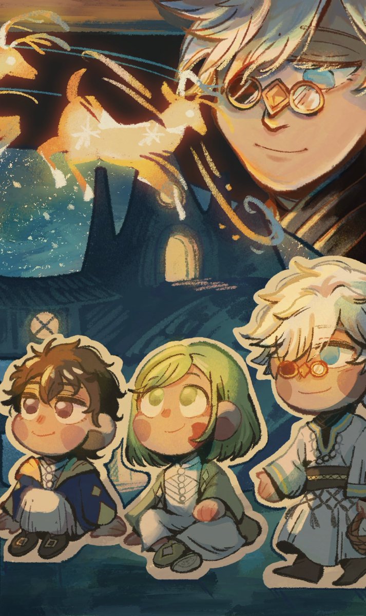 ochxzuke's tweet photo. //whaspoilers❗️
with you, i’m home ☆ﾟ.*･｡ﾟ

#witchhatatelier #Δ帽子 https://t.co/TR4R6BODxv