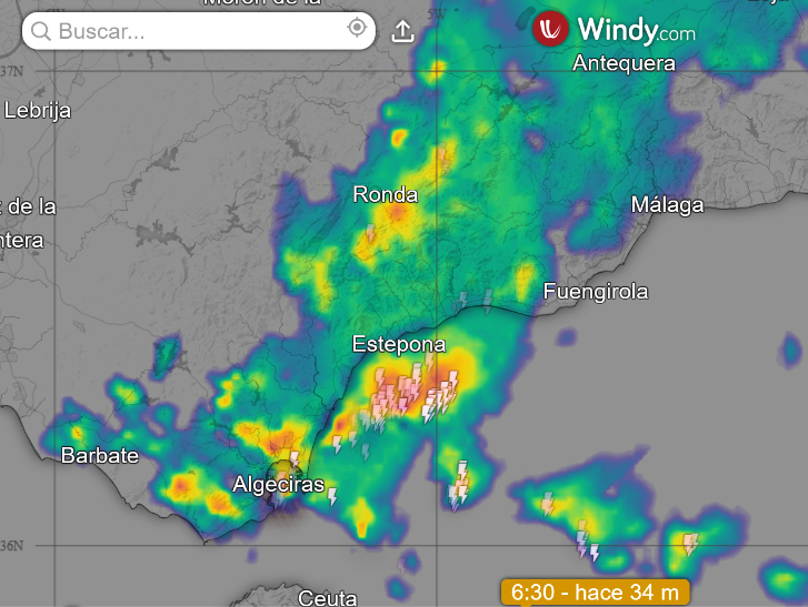 AlesandroSherry's tweet photo. 6:15,6:30,6:45 y 7:00am
#Radar #Meteo/#Met + #Satélite #Rayos⚡️

#Barbate/#Facinas/#LosBarrios/#Algeciras/#Estrecho #Gibraltar/#LaLínea/#SanRoque/#Sotogrande/#Guadiaro/#Manilva/#Casares/#Jimena/#Grazalema/#Cortes/#Ronda/#Ubrique/#Benaoján/#Estepona/#Marbella/#Ojén/#Fuengirola... https://t.co/naJXvhhcGp