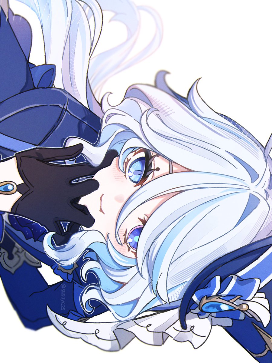 susuya25's tweet photo. 💙🤍 https://t.co/yLXxuiQip0