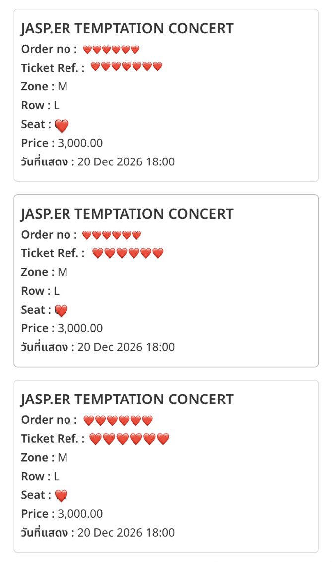 h6qmwr's tweet photo. มาคั้บรายละเอียดตามนี้เลย อ่านให้ดี ๆ น้า🙇🏻‍♀️
ปล่อย 3 บัตรแยกกัน ใบละ 3300 บาทนะคั้บ
ขอคนที่สะดวกพร้อมโอนและนัดรับหลังแลกบัตร
จะโพสให้เมนชั่นโดยพิมพ์ ”ชื่อแอคของตัวเอง“ ตอนเวลา 16.00-16.30 น.คั้บ แล้วจะประกาศแอคที่สุ่มได้ตอน 1 ทุ่ม ขอเป็นแฟนคลับที่อยากไปจริง ๆไม่ปล่อยต่อ คั้บปมม🥺 https://t.co/3ZcuSU6852