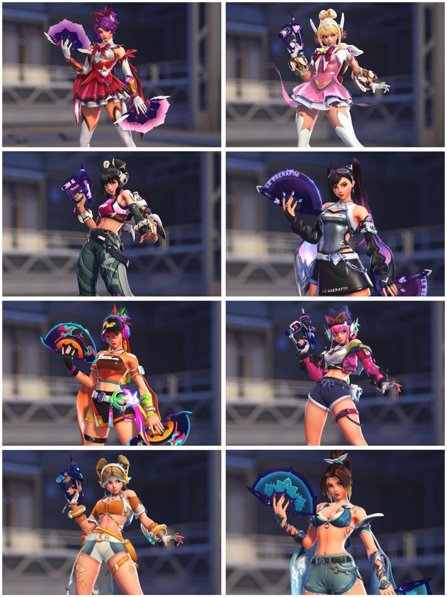 pachinarcy's tweet photo. waiter waiter more matching skins pls ( ^ω^ ) https://t.co/GXKRtHNgPW
