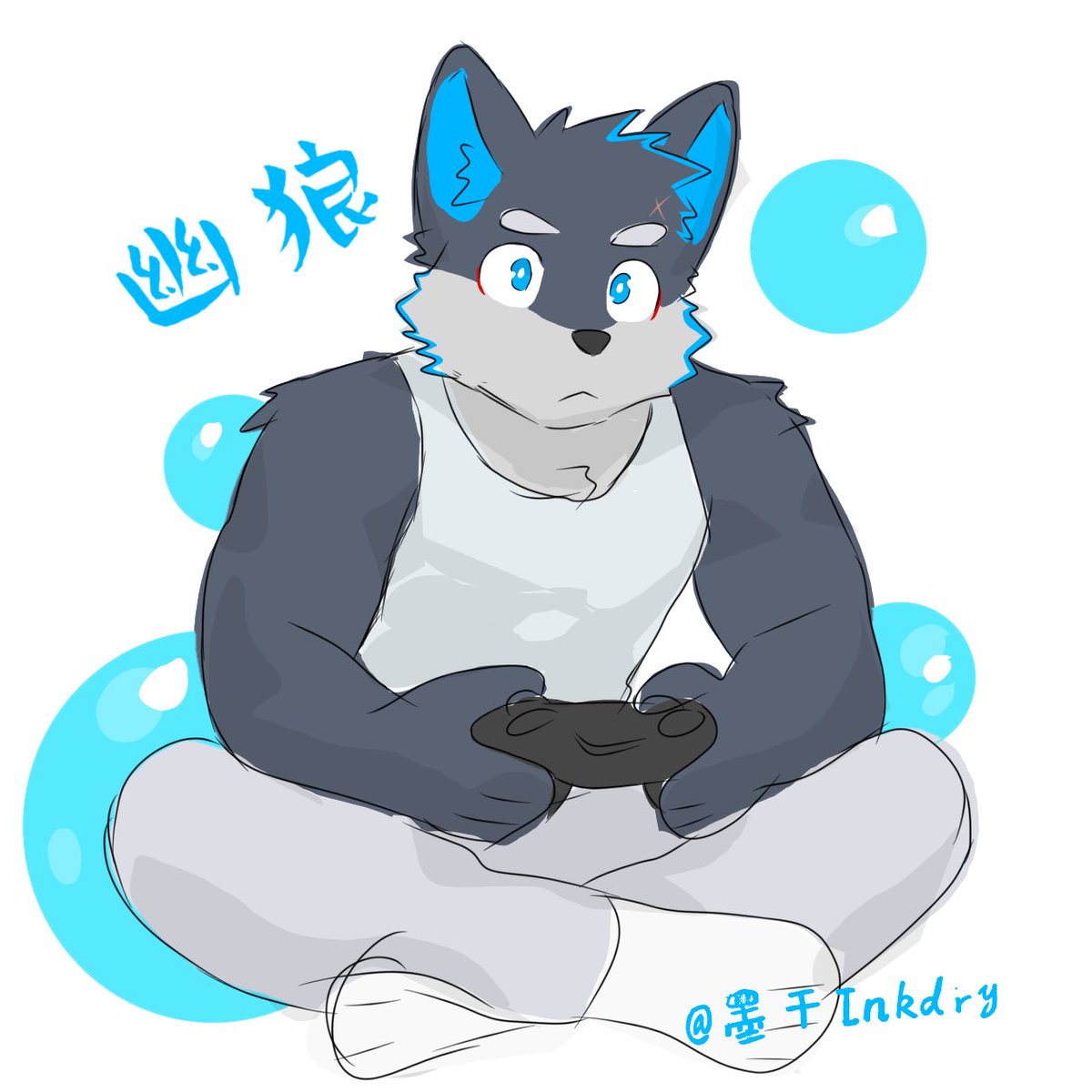 Inkdry_mo's tweet photo. 幽霊狼👻🐺幽靈狼👻🐺有灵狼👻🐺

#ケモノ #furry #兽人 #獸人 https://t.co/hKMnTBBHh2