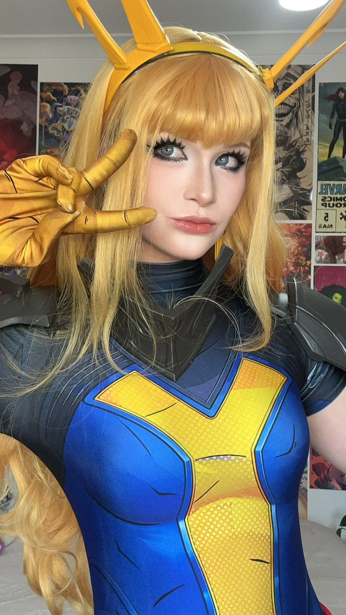 clownsarr's tweet photo. My retro x Magik cosplay! https://t.co/lJQcAHj7pA