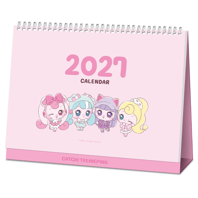 EINIPI0's tweet photo. [쥬얼스타 캐치! 티니핑] 2027년 캘린더 https://t.co/SvTfTeILdB