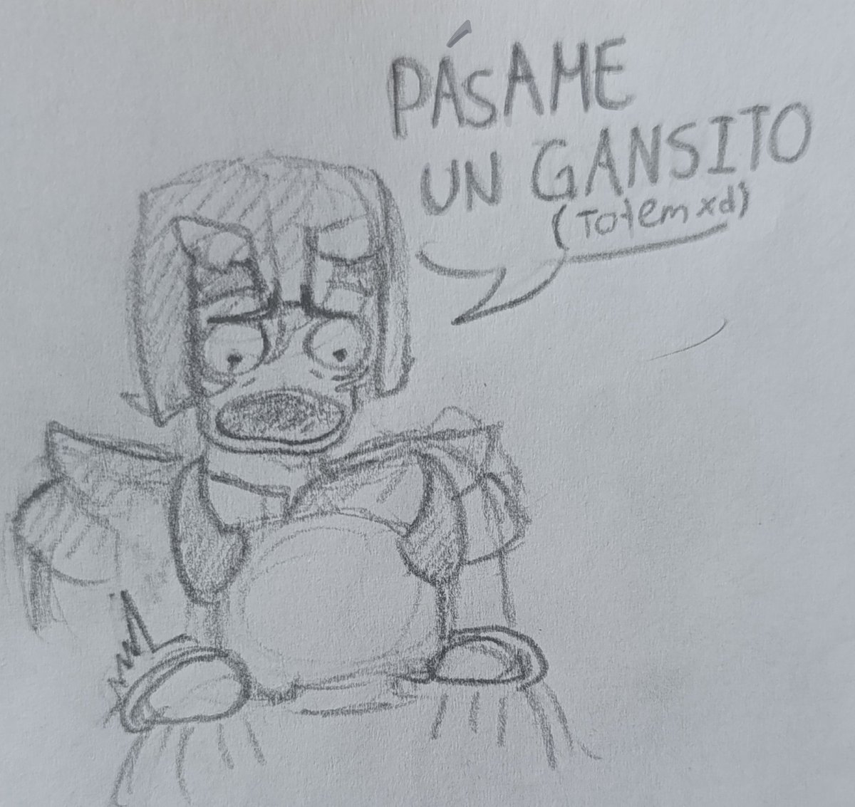lunahuatul_'s tweet photo. No le alcanzó a dar un tótem al tripón 😔

#roierfanart #gamsart https://t.co/T2F3vULDrx