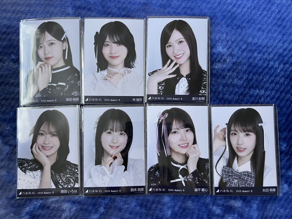 bbb_nnako's tweet photo. 乃木坂46 フレンチガーリー 生写真 トレード

提供
画像のもの(2枚目コンプ)
＋五百城コンプ(入手予定)
※コンプ崩し可能

希望
瀬戸口チュウヒキ

📮郵送トレード希望です。
お気軽にお声掛けください。 https://t.co/nmldCJkmXJ